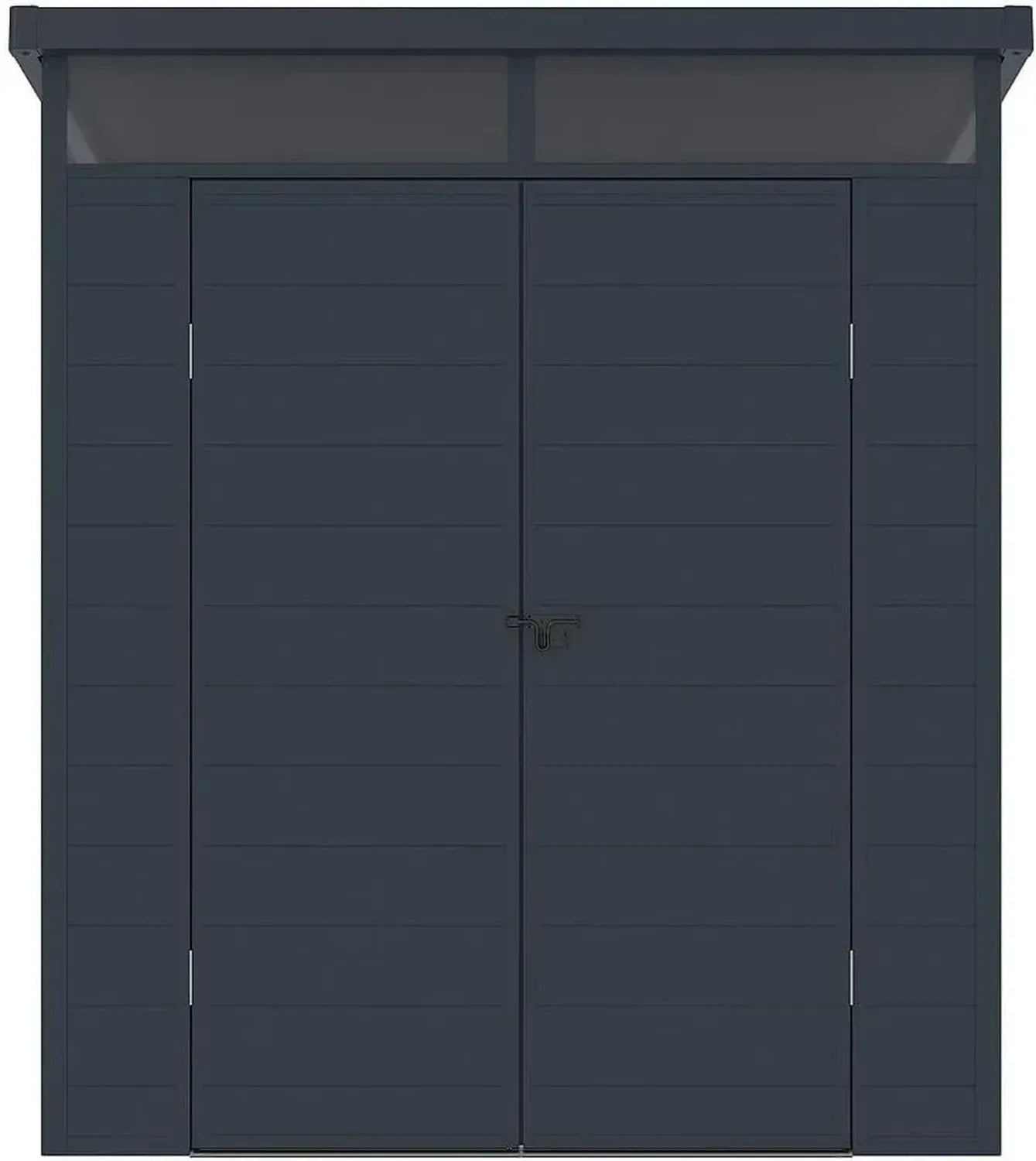Abri de Jardin Résine Anthracite 3,65 m² avec Plancher - MINARO