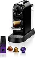 Nespresso CitiZ EN167.B De'Longhi - Machine à Capsules, Design Compact, Pression 19 Bars, Noir