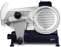 Trancheuse Électrique Professionnelle H.Koenig MSX256 pour Charcuterie, Lame Italienne 25 cm, Épaisseur Réglable 0-12 mm, Aiguiseur Intégré, Plateau Large