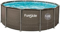 Piscine Ronde Oasis avec Hublot et Accessoires Complets 4,57 x 1,22 m
