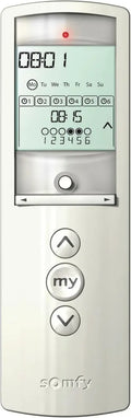 Télécommande Somfy Telis 6 Chronis RTS Pure pour Volets et Stores