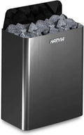 Poêle Électrique Harvia 4,5 KW pour Sauna Bois - Acier Noir Inoxydable avec Commande Externe